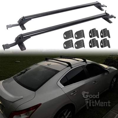 Багажник на крышу для Nissan Maxima 05-23 43 дюйма верх поперечные дуги багажник грузовой каяк перевозчик - Изображение 1 из 4