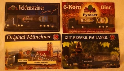 Mini Lotto 4 Modellini di Camion di Birre - Immagine 1 di 4