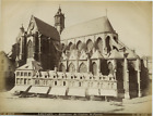 G.H. Phot. Belgique, Louvain, Intérieur de l'église St. Pierre  Vintage alb