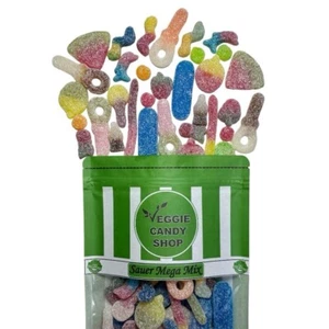Sauer Mega Mix Candy 500 gr Vegan-Vegetarisch Naschtüte - Bild 1 von 2