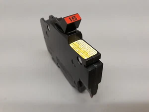 15 AMP einpoliger Federal Pacific FPE Leitungsschutzschalter Stab-Lok Typ NC - Bild 1 von 6