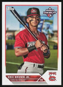 2023 Topps Pro Debut Eric Brown JR #PD-36 Baseball MUDCATS - Bild 1 von 2