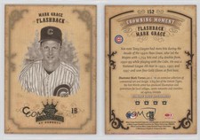 2004 Donruss Diamond Kings Flashback Sepia Mark Grace #152