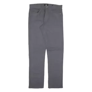 CALVIN KLEIN Mens Trousers Grey Slim Straight W30 L32 - Picture 1 of 6