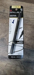 L'Oreal Paris Infallible Sculpt Liquid Black Eyeliner, 400 Black NEW - Picture 1 of 4