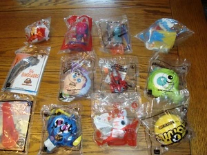 Lot of 12 McDonalds Happy Meal Toys - Super Mario, TY, Toy Story - New & Sealed - Picture 1 of 8