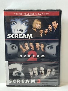Scream 1, Scream 2, Scream 3 Collection (DVD, 2011, 3-Disc Set) - Imagen 1 de 2