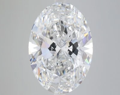7.20 Cts G Color SI1 IGI Certified Lab Grown CVD loose  Diamond oval Cut - Image 1 of 4