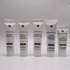 SkinCeuticals 5 Sample Set - A.G.E., Metacell, Phyto, Lipid, Glycolic 5pcs - Picture 1 of 1