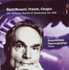 Rudolf Kerer Moscow Recital of September 28 1998 (CD)