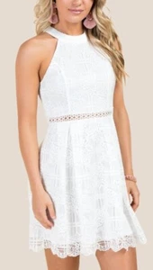 Abito Francesca Taglia Large Bianco Coastal Cowgirl Romantico Sposa Femminile Capriccioso - Foto 1 di 13