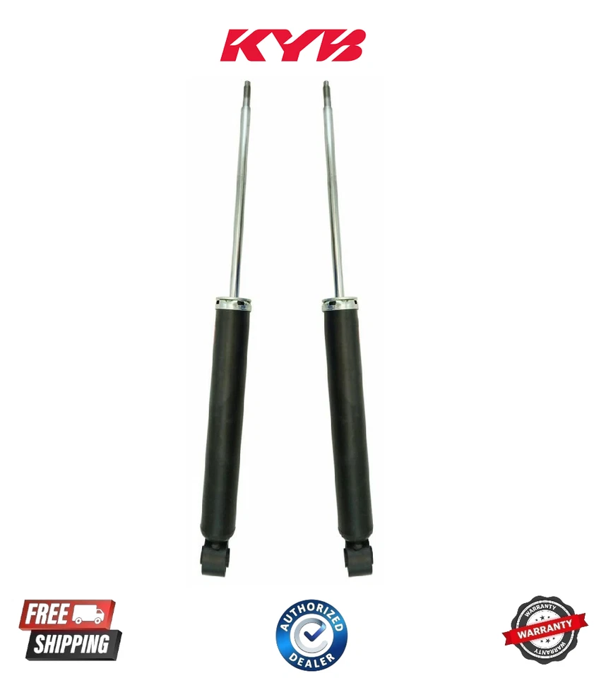 2 Rear Suspension Shock Absorber KYB 344459 Fiys VW Jetta Golf CC GTI Rabbit - Image 1 of 1