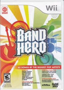 Band Hero Nintendo Wii 2009 with Instruction Booklet - Picture 1 of 3