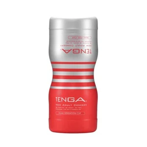 Tenga Dual Sensation Two Sided Cup Textured male masturbator Sex Toy Stroker - Picture 1 of 1