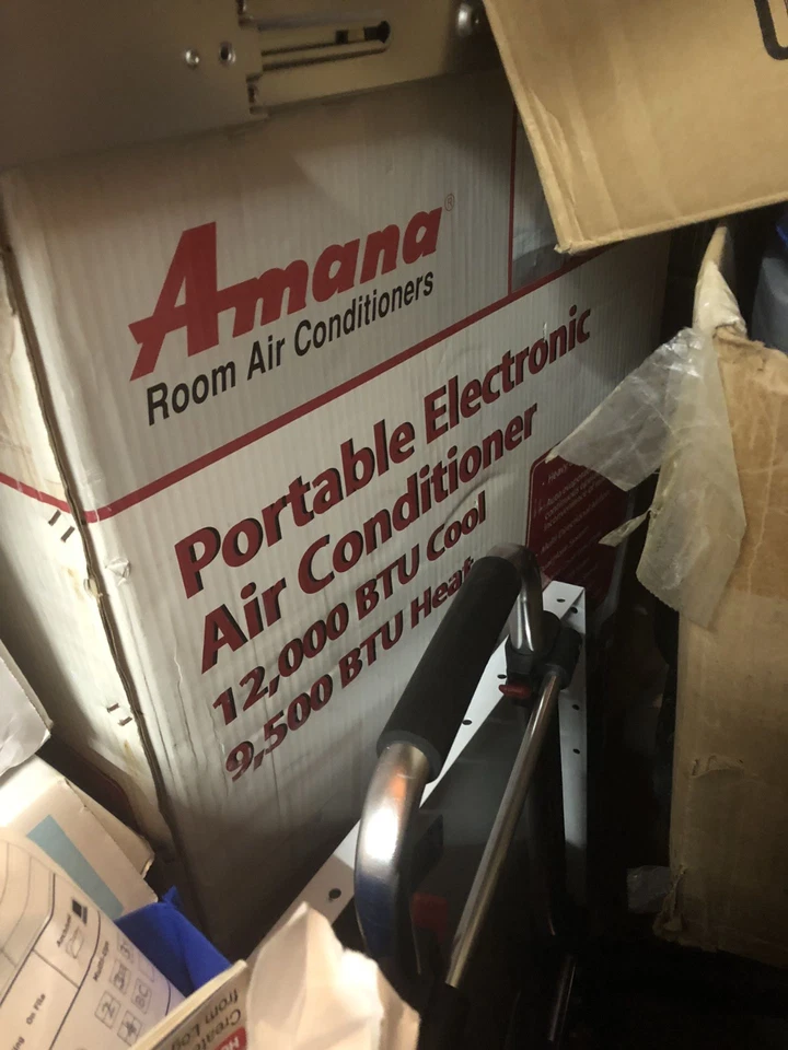 Beat the Heat with  AMANA 12000 BTU Portable A/C and 9500 BTU portable Heater - Image 1 of 1