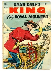 1951 Zane Grey's King Of The Royal Mounted #363 Comic Book Dell - Bild 1 von 2