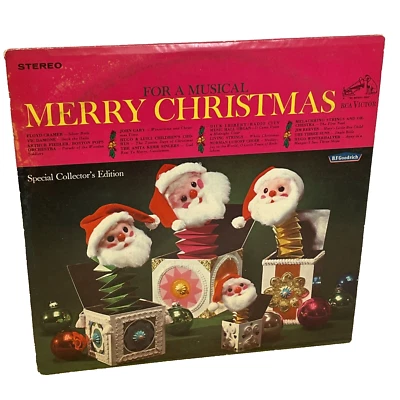 For A Musical Merry Christmas, Volume 4 (Vinyl, 1967) RCA Victor PRS 253 VG LP Foto 1 de 4