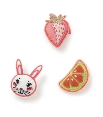 Nuevo con etiquetas Juego de 3 pinzas para el cabello Bitty Bunny para niñas Matilda Jane nuevo con etiqueta Foto 1 de 3