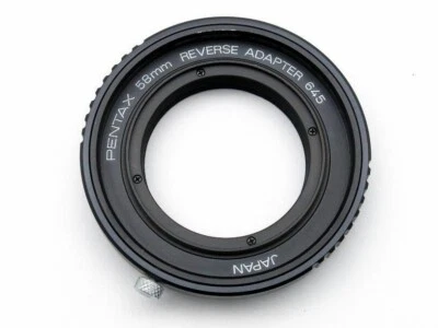Genuine Pentax 58mm Reverse Adapter 645 Medium Format Excellent from Japan F/S - Image 1 of 2