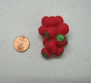 American Girl BAYAS DE FRUTA DE FRESA ROJA Desayuno Restaurante 18" Muñeca Comida - Imagen 1 de 3