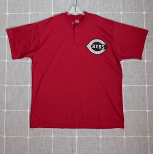 Vintage Cincinnati Reds Trikot Shirt Herren 2XL rot Big O Tires Manteca lokales Team - Bild 1 von 12