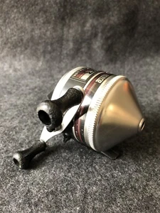 Vintage Zebco 33 Fishing Reel, Maroon Band, Made in USA - Picture 1 of 9
