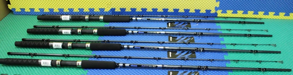 4pk Okuma Classic Pro GLT 8'0 Medium 2pc Downrigger Trolling Rod Cp-dr-802m