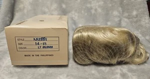 Global Dolls Hand Styled Doll Wig Krissy 14-15 Lt Blonde - Picture 1 of 4