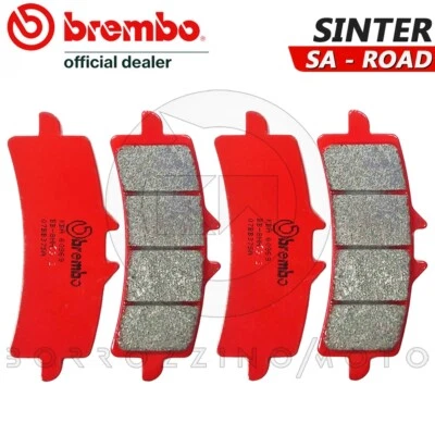 4 FRONT BRAKE PADS BREMBO SINTERED 07BB37SA BIMOTA BB3 1000 2013 - Image 1 of 3
