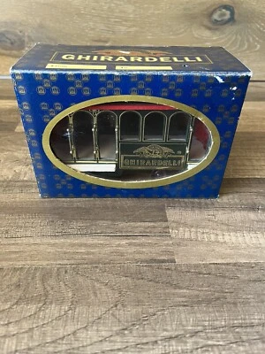 Ghiradelli Chocolate San Francisco Cable Car c.2000 w/Original Box 6" X 4" - Image 1 of 4