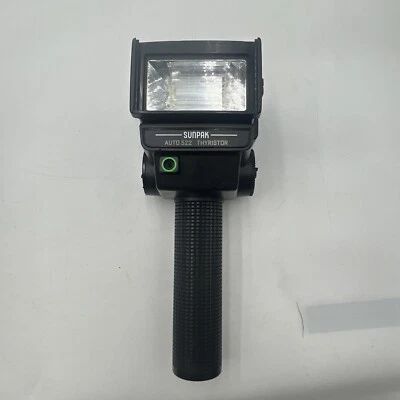 SUNPAK AUTO 522 THYRISTOR CAMERA FLASH - TESTED & WORKS - Image 1 of 4