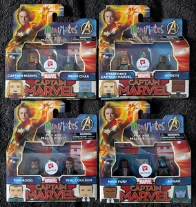 Lot of Avengers Mini Mates. Captain Marvel, Bron Char & all Others NIB Walgreens - Picture 1 of 6