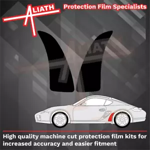 Fits Porsche Boxster 987 BLACK Rear Arch Stone Chip Guard Paint Protection Film - Picture 1 of 4