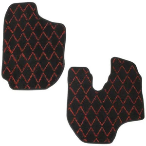 Floor Mat for Daihatsu Hijet Truck S200P S210P S201P S211P 2PCS Black Red - Imagen 1 de 1