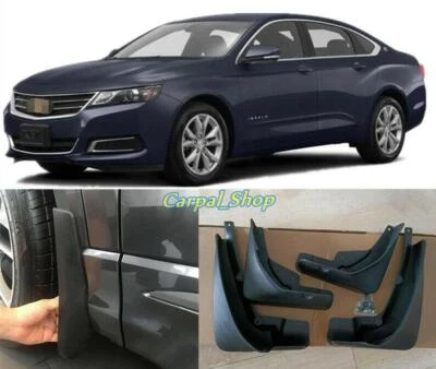 Protectores contra salpicaduras guardabarros aletas guardabarros para Chevrolet Impala 2014-2020 sedán 4 un. Foto 1 de 4