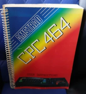 Amstrad CPC 464 Original User Instructions Manual Vintage-FREE POSTAGE - Afbeelding 1 van 6