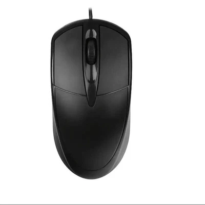 Ambidextrous USB Optical Mouse 1200DPI – PC, Laptop, No Battery Needed - Image 1 of 4
