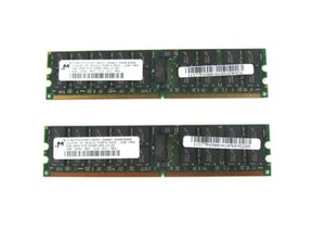 IBM 4523 8GB Mem Kit 2x4GB 667MHz 512Mb Stacked RDIMMs CCIN 31A6 z7 - Picture 1 of 2