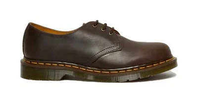 DR MARTENS OXFORD 1461 11838201 CRAZY HORSE DARK BROWN MAN  - Immagine 1 di 2