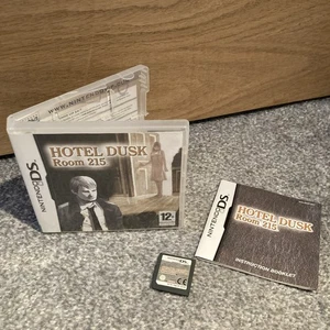 Hotel Dusk Room 215 Nintendo DS Game Boxed with Manual - Picture 1 of 9