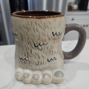 Vintage BIGFOOT/ SASQUATCH Large 16 oz. COFFEE MUG/ CUP (Figural 3D Foot) - Picture 1 of 7