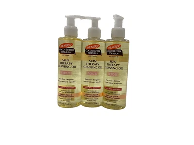 3件装Palmer's可脂配方皮肤治疗面部清洁油6.5液体盎司 — 第 1/3 张图片