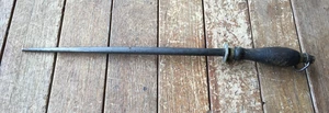 VINTAGE KNIFE SHARPENING STEEL G V BRECHT - Picture 1 of 4