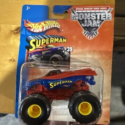 Hot Wheels Monster Jam 1:64 Superman #39 2002 Foto 1 de 4
