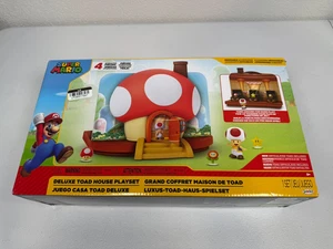 Jakks Pacific Super Mario Deluxe Toad House Playset (Read Description) - Picture 1 of 9