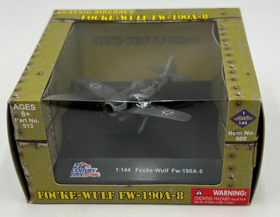 Focke-wulf Fw-190a-8 1/144 Scale by 21st Century Toys