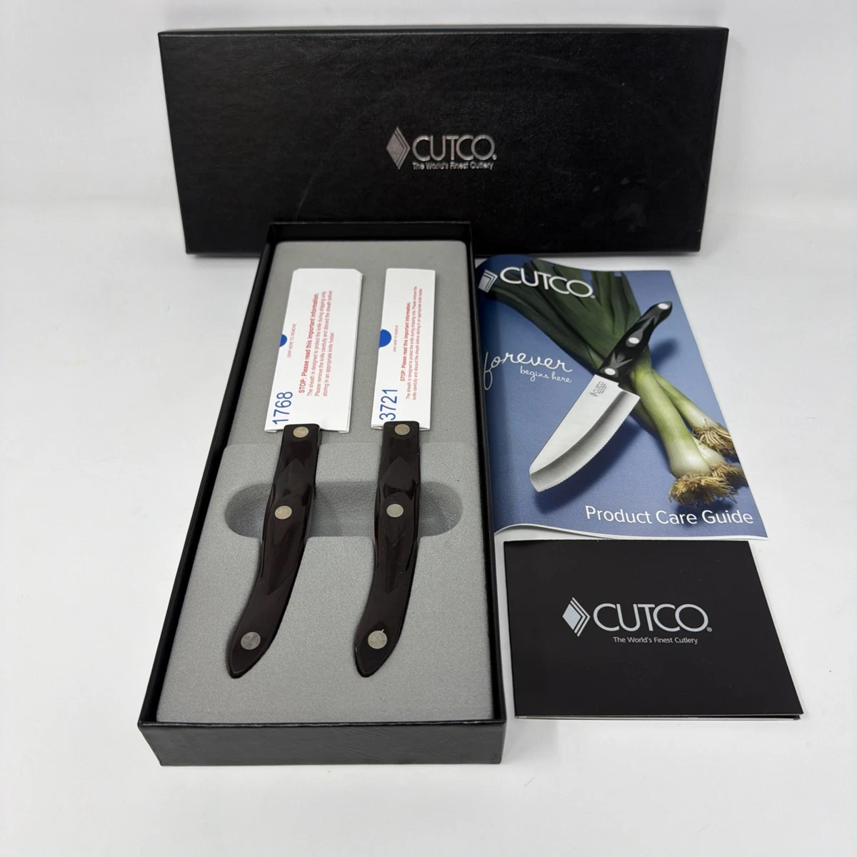 Cutco Stainless Steel Knife Sets Knives for sale - eBay