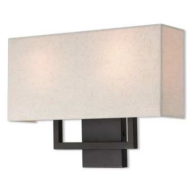Livex Lighting 50995 Pierson 2 Light 12" Tall Commercial Wall - Bronze - Image 1 of 4