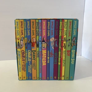 Roald Dahl Collection 1-16 Book Box Set By: Quentin Blake - Very Good! - Bild 1 von 9