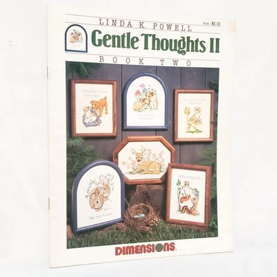 Листок с узором счетным крестом Gentle Thoughts II 136 размеров 1987 - Изображение 1 из 4